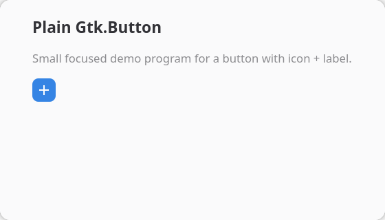 Gtk Button
